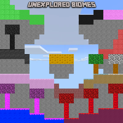 Unexplored Biomes logo