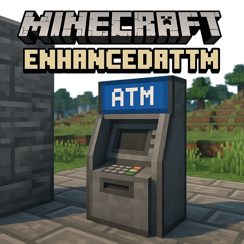 Automatic ATM machine logo