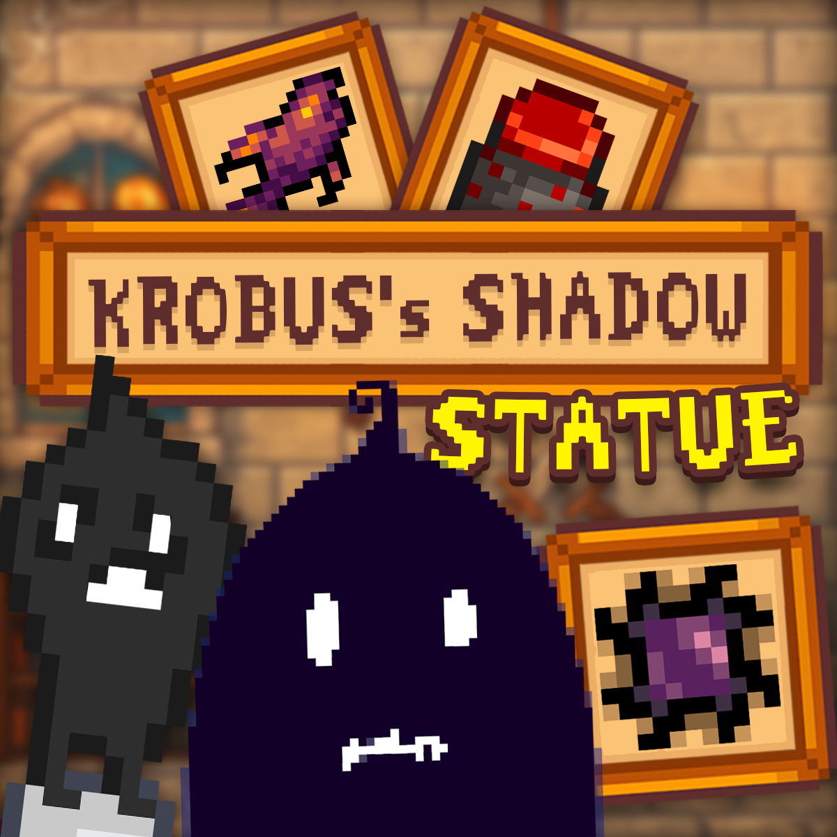 [CP] Krobus's Shadow Statue logo