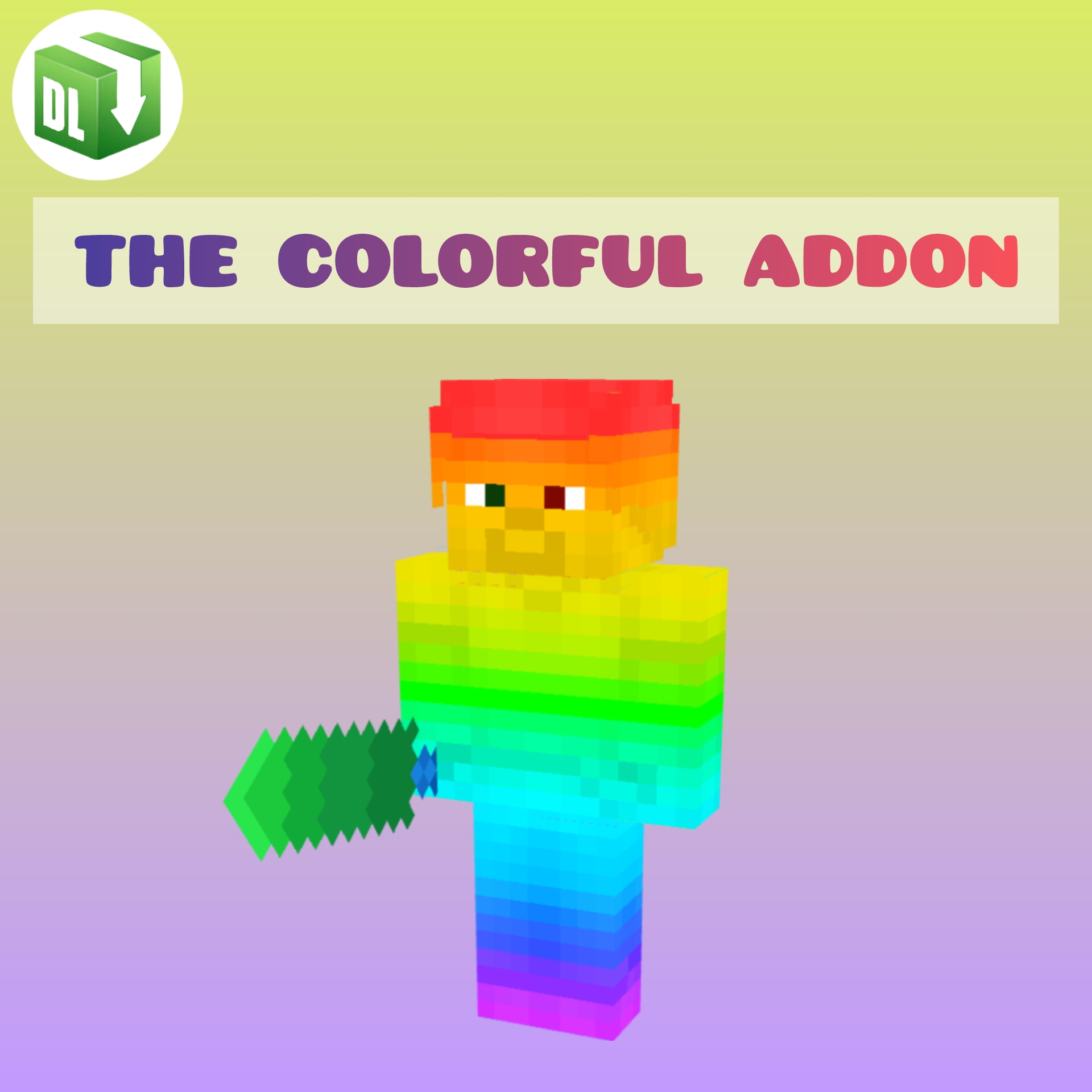 The colorful addon  logo