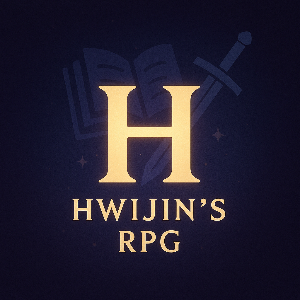 Hwijin's RPG logo
