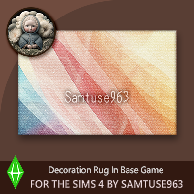 Abstract Rectangular Dance Rug #7 Samtuse963 logo