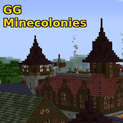 GG Minecolonies with Tech logo