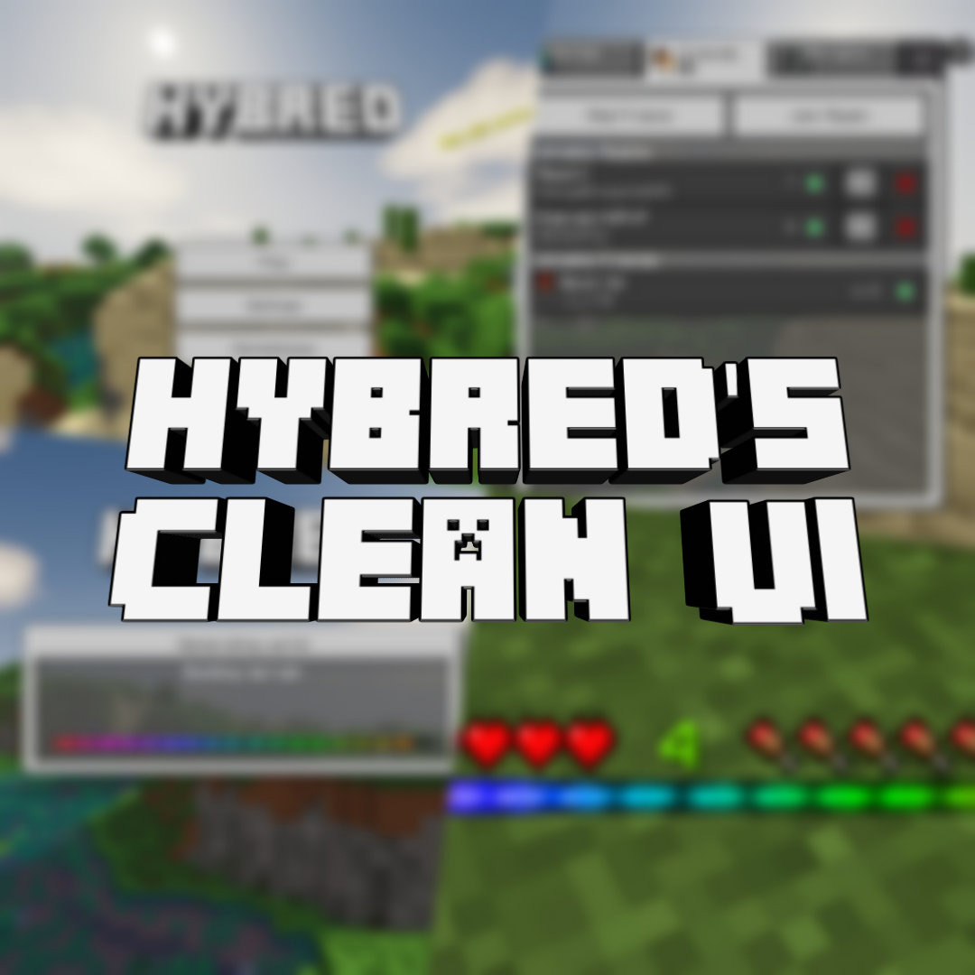 Hybred's Clean UI