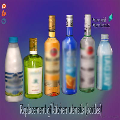 🍶Replacement of kitchen utensils (bottles)🍾