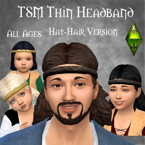 TSM Thin Headband  Hat Hair for Base Game logo