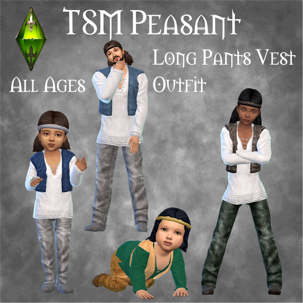 TSM Peasant Long Pants Vest logo
