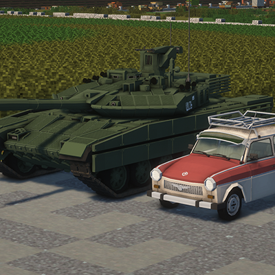 [Immersive Vehicles/IV/MTS] VEB Automobilwerke Schwikau Military/Civilian Tanks, Helicopters, Planes, and more!