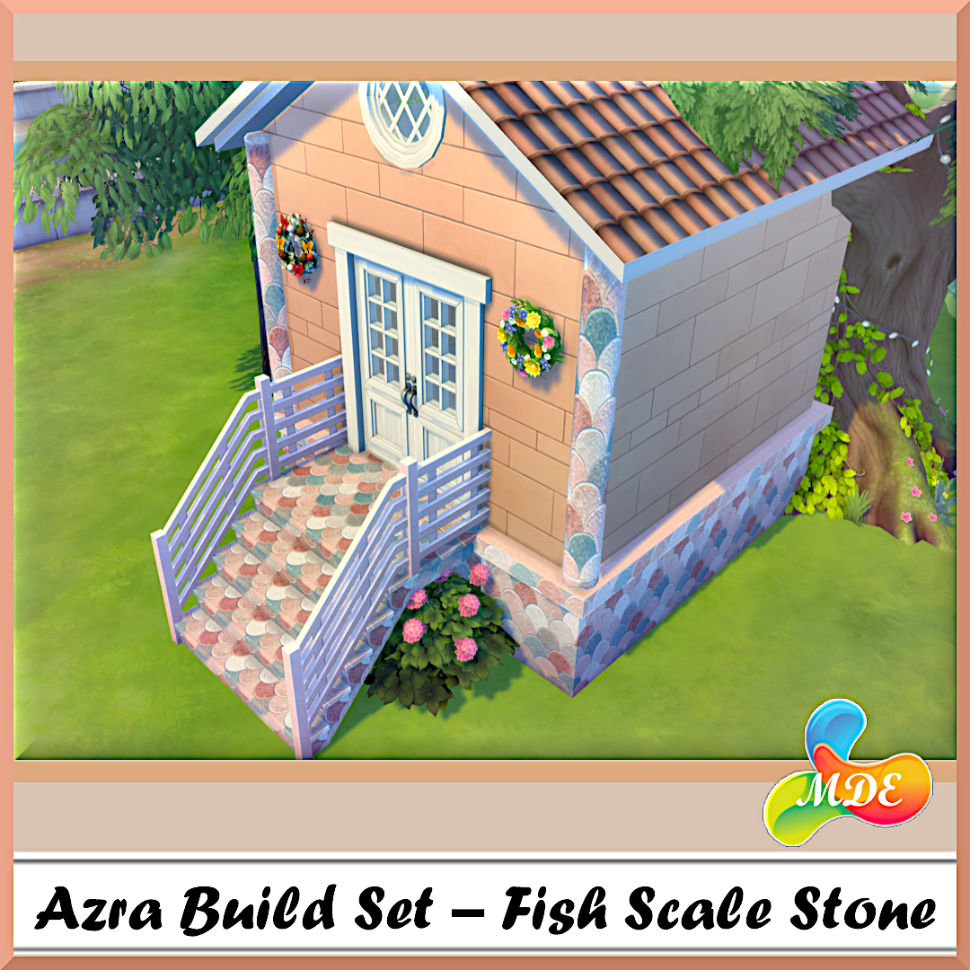 Azra Build Set - Fish Scale Stone logo