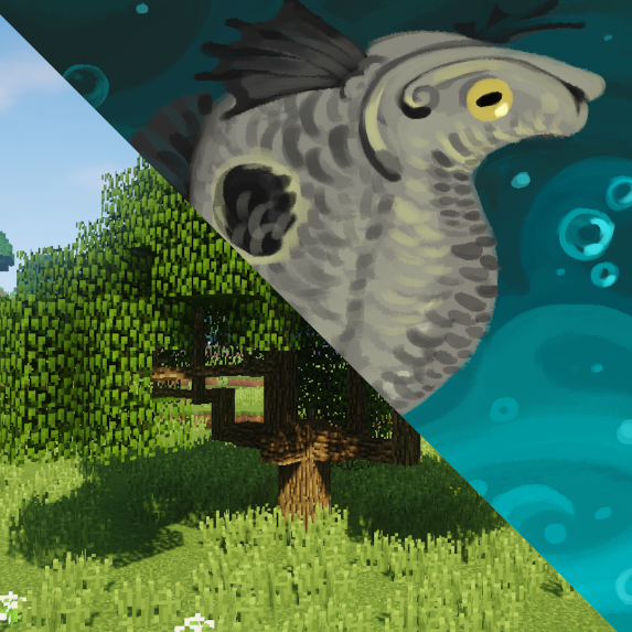Dynamic Trees - Fintastic + Ribbits + Cold Sweat + Hybrid Aquatic + Immersive Weathering compat fixes logo