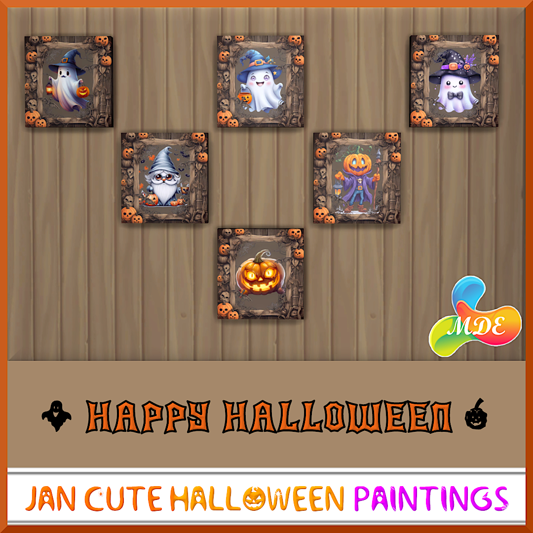 Jan Cute Halloween Paintings logo