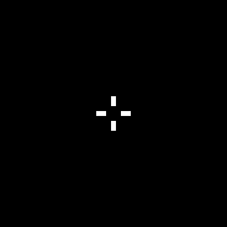 Minimalist Crosshair logo