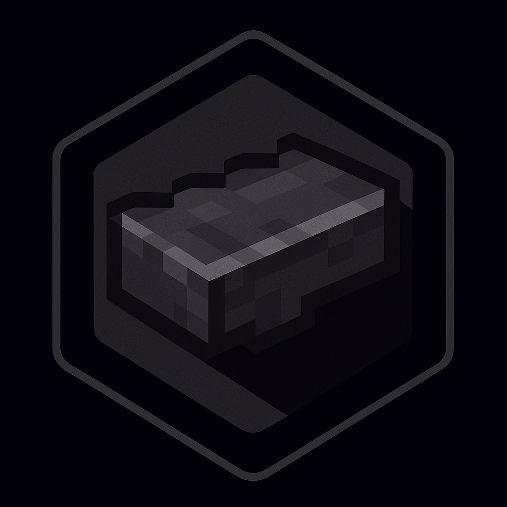 Smelt Netherite Scrap In To a Netherite Ingot logo