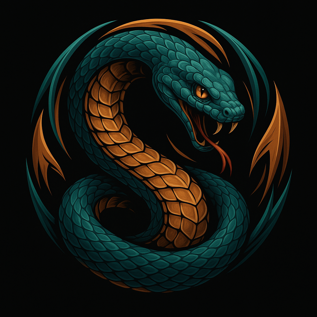 Viper's Dragon World logo