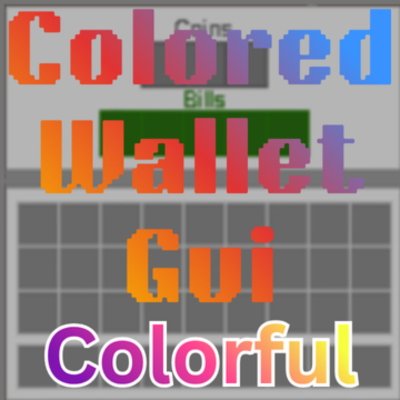 Colorful Wallet GUI (for Robo's Money mod) logo
