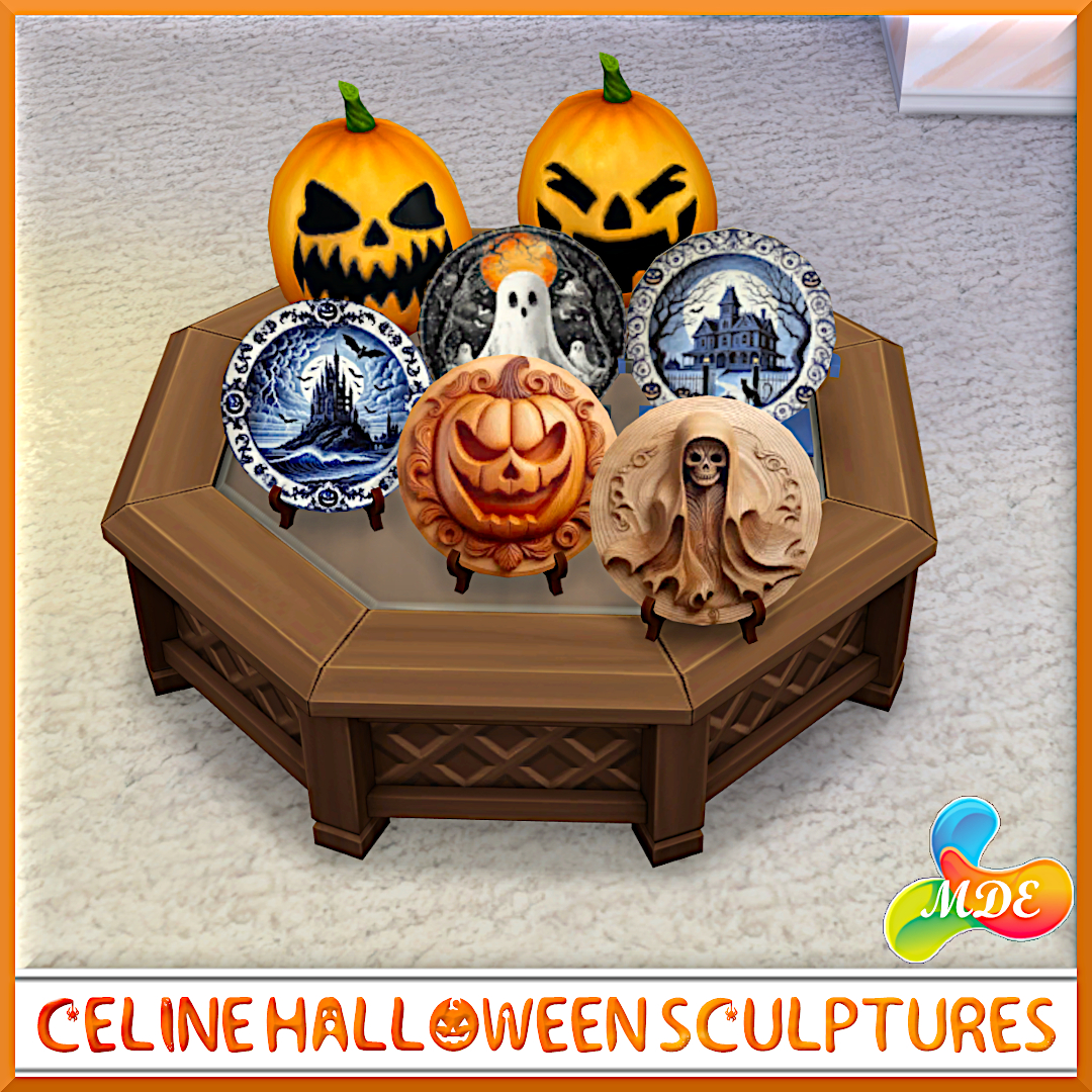 Celine Halloween Sculptures logo
