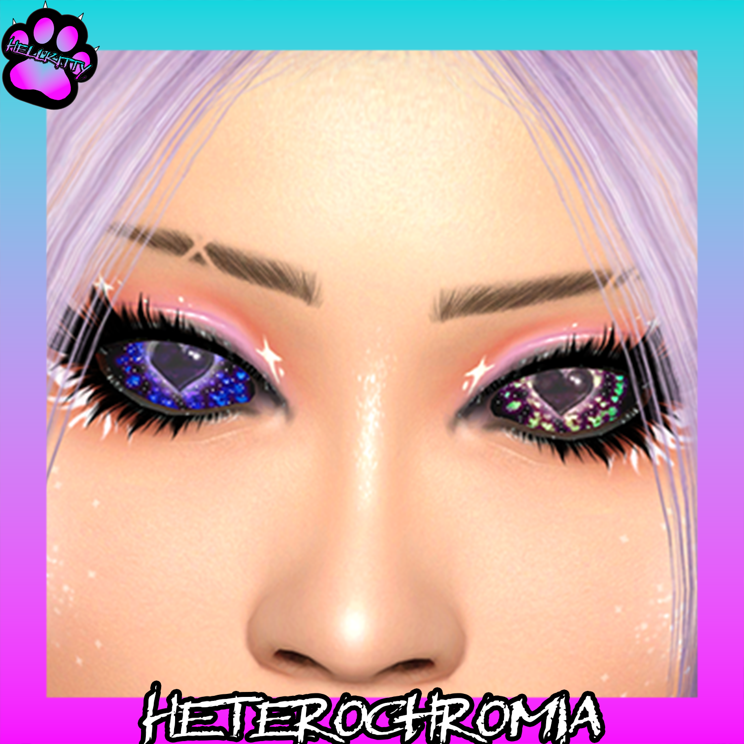 Fantasy Eyes N6 - In Love (Heterochromia) logo
