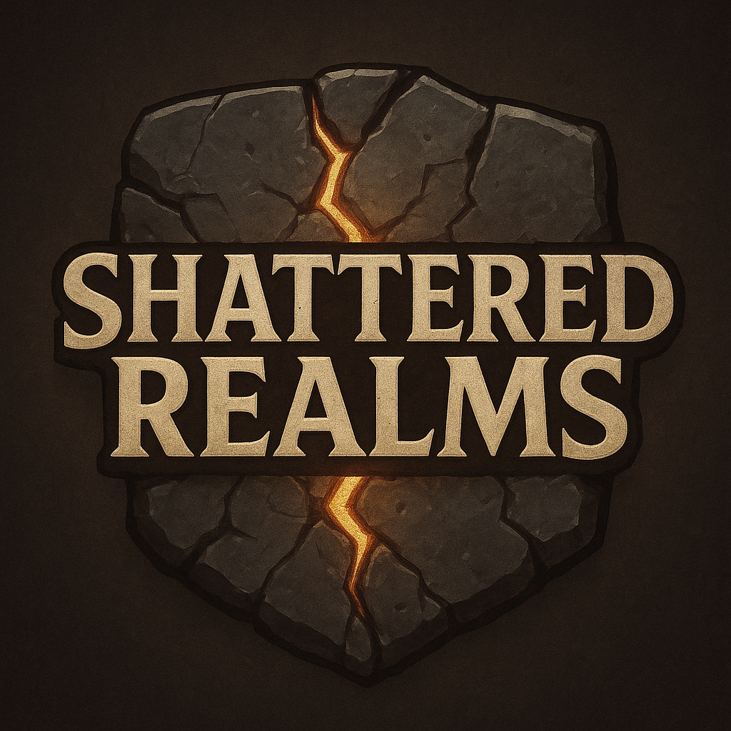 The Shattered Realms logo