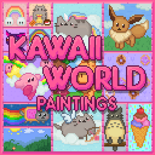 Kawaii World! Paintings logo