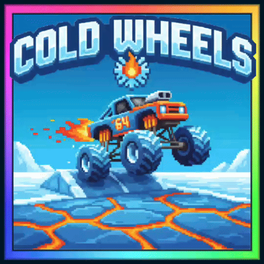 Cold Wheels [ Car ] not Hot Wheels logo