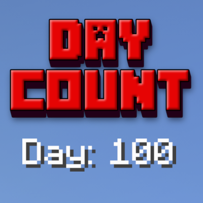 Day Count - a day counter HUD (Forge/NeoForge/Fabric)