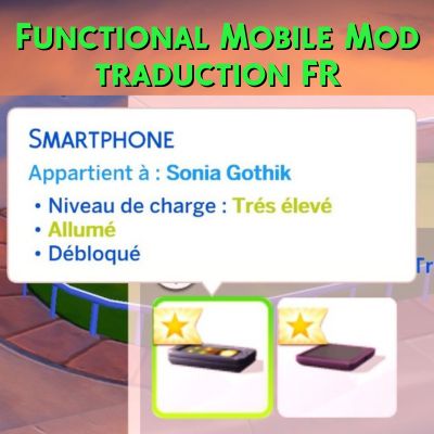 Mod Cell Phone par Lumpinou  - Trad FR logo