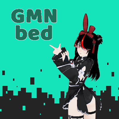 GAMERKAON bunny girl  bed V2