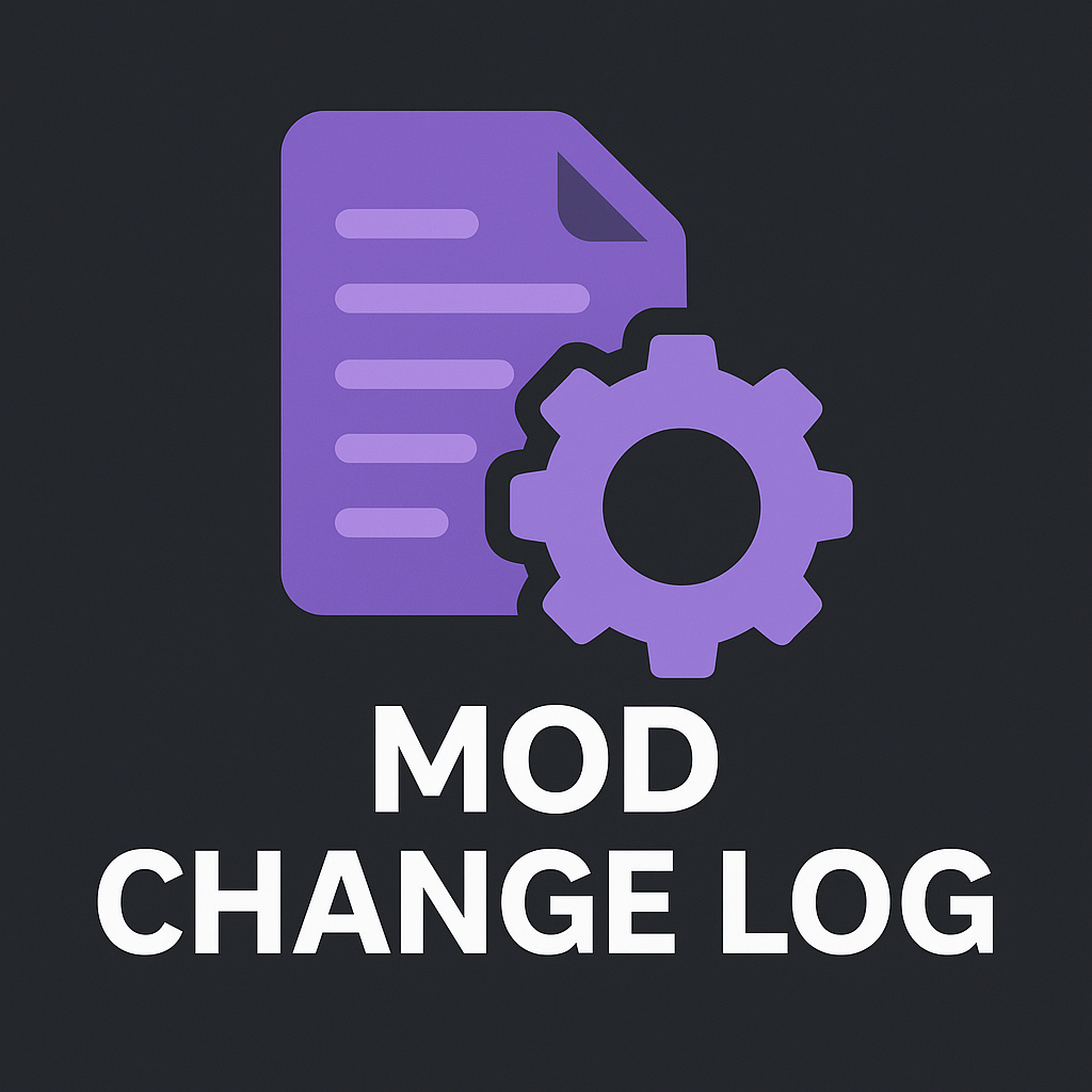 Mod Change Log logo