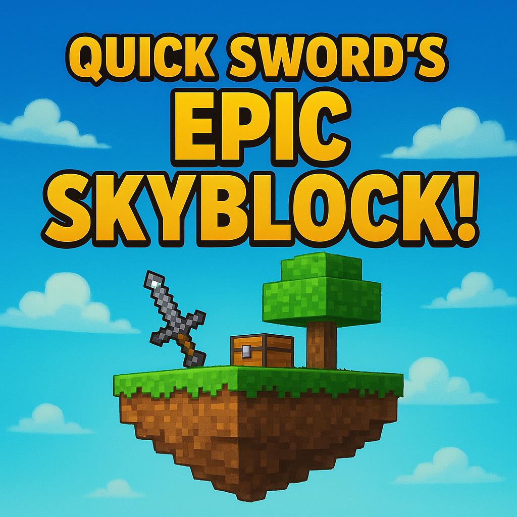 Quick Sword's Epic Skyblock!