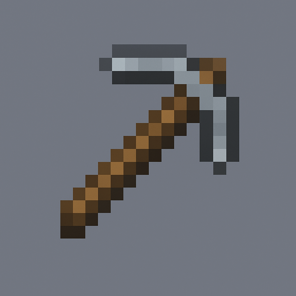 admin pickaxe logo