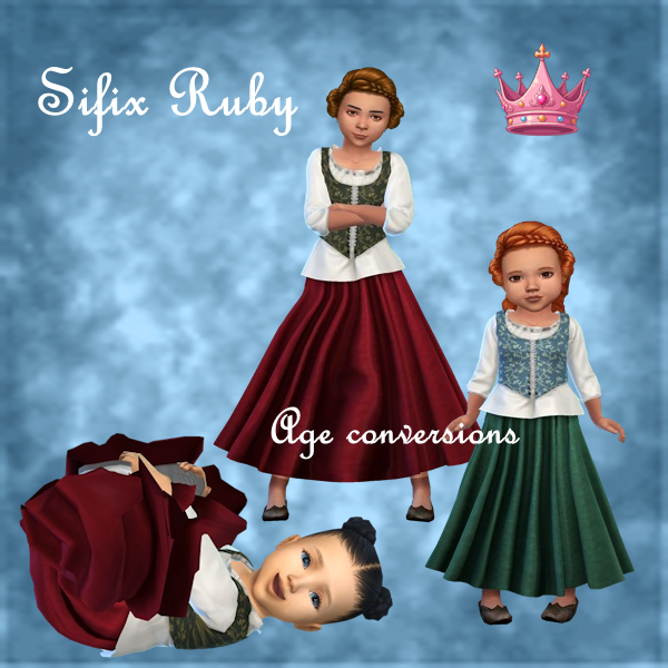Sifix Ruby Dress Age Conversions logo