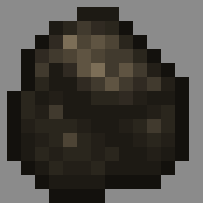 Charcoal to Coal Block recipe logo