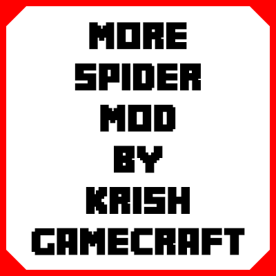 More Spider Mod BY KRISH GAMECRAFT