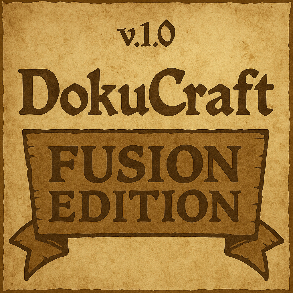 DokuCraft Fusion Edition logo