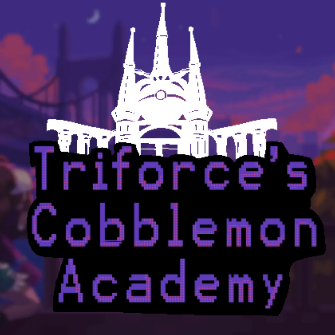 Triforce's Cobblemon Academy logo