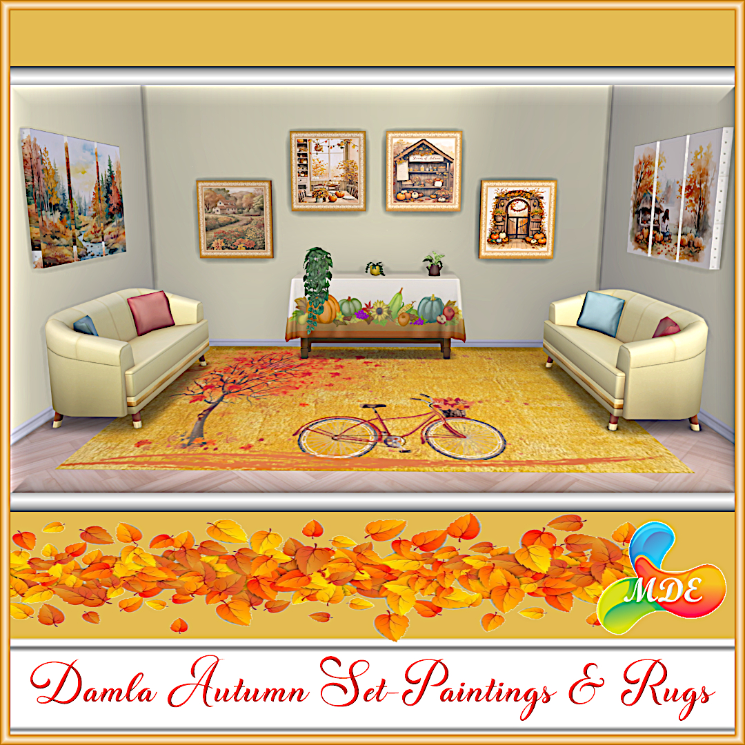 Damla Autumn Set - Paintings & Rugs logo