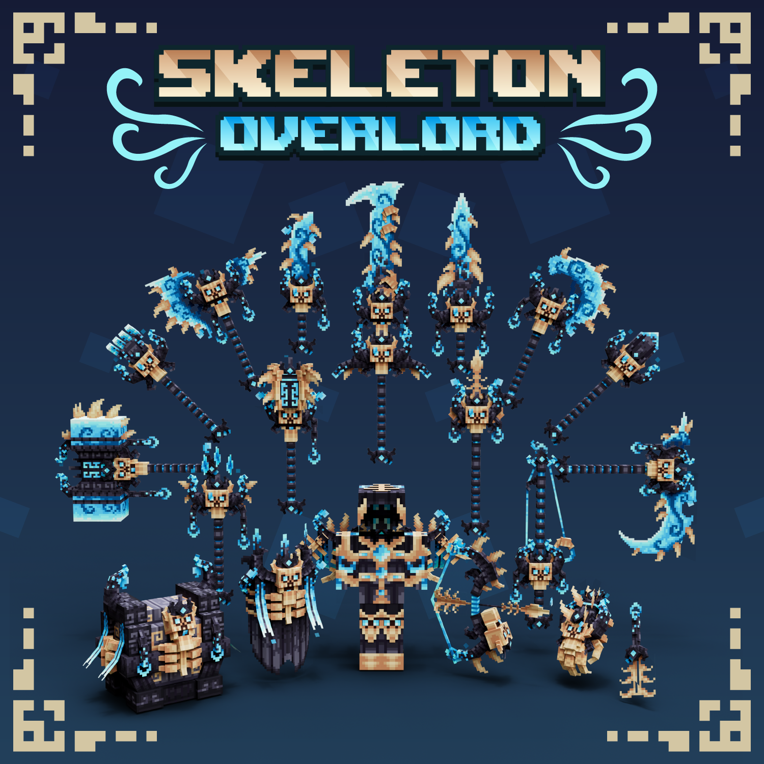 Animated 3D Arsenal: Skeleton Overlord