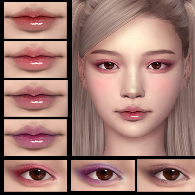 Velvet Rose Makeup Set logo