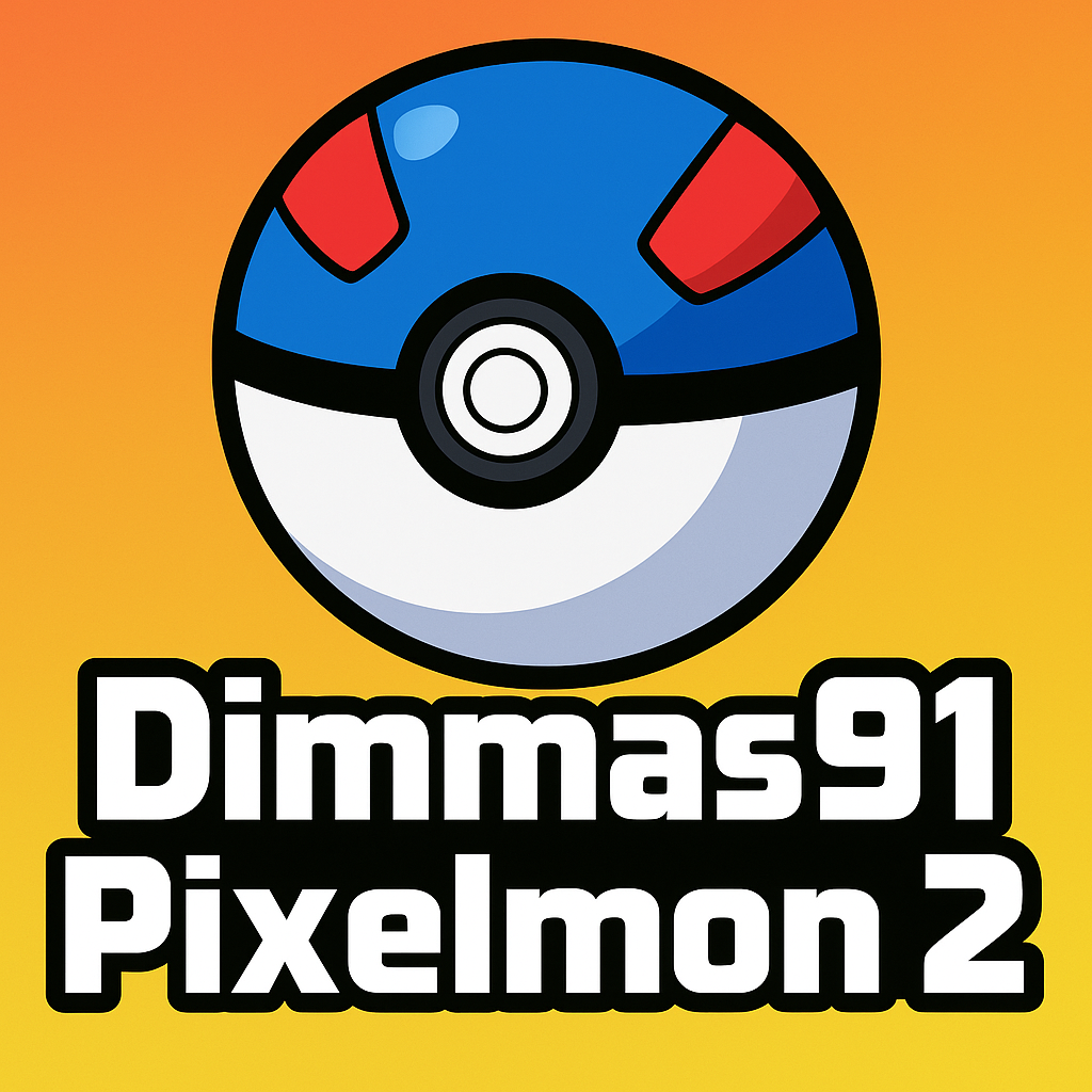 Dimmas91 Pixelmon 2 logo