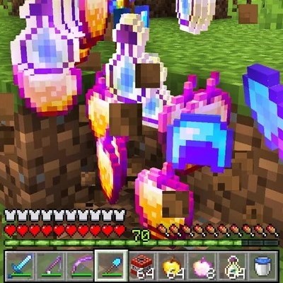 OP dirt+Grass block