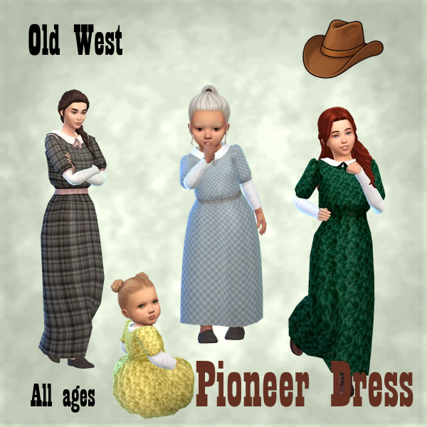 Old West Farm Pioneer Dress All Ages logo