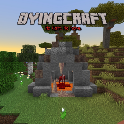 DyingCraft: No Light. No Hope. logo