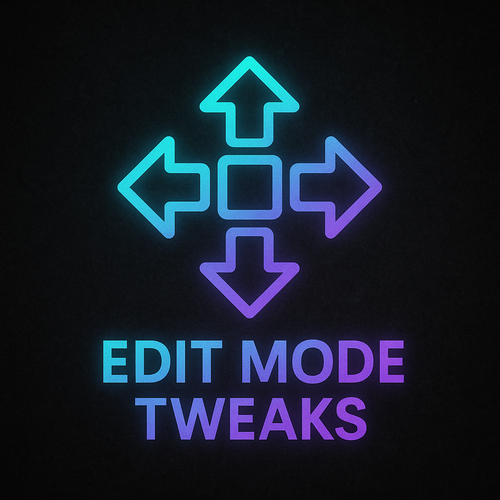 Edit Mode Tweaks addon image logo