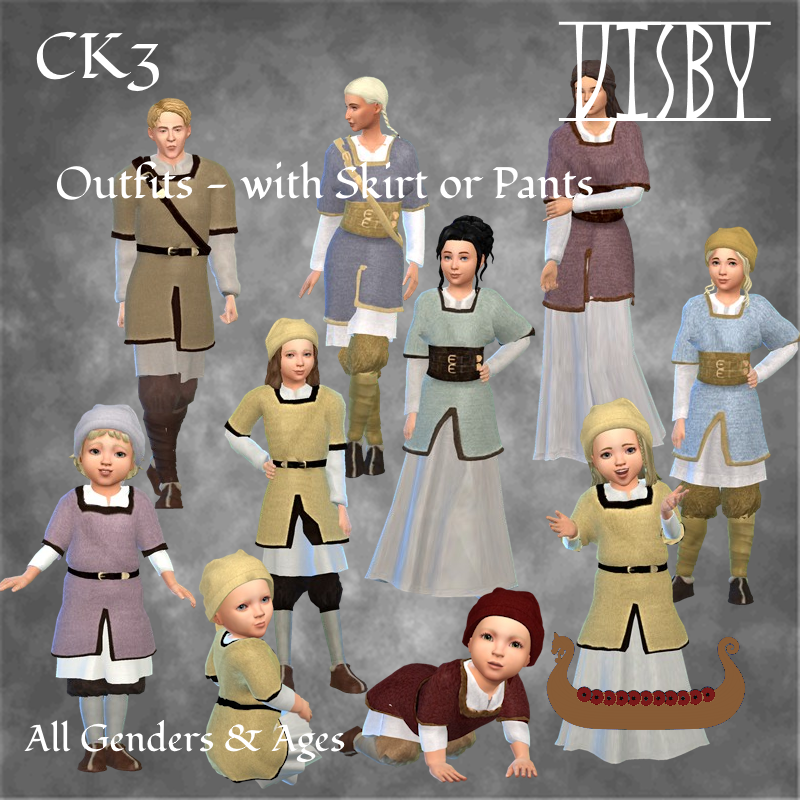 CK3 Norse Visby Clothing Set for All in the Family logo