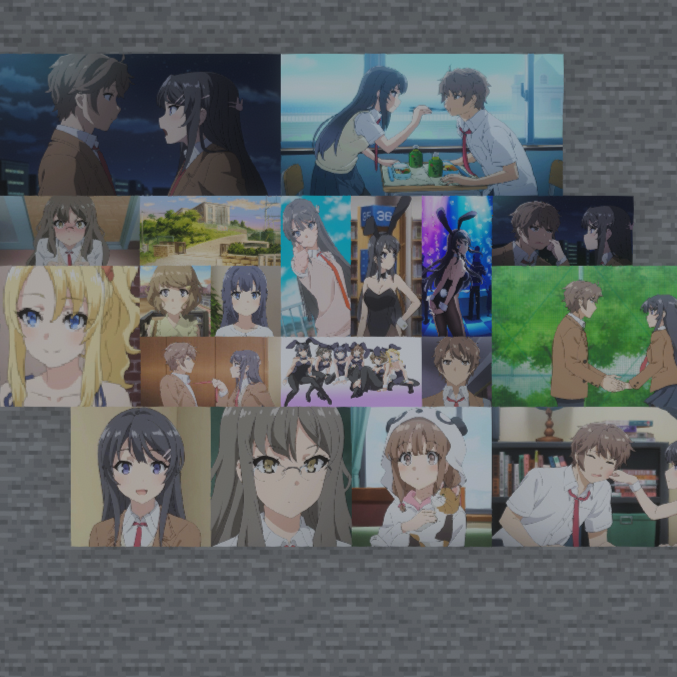 Bunny Girl Senpai Paintings logo