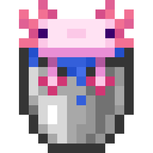 Unique Axolotl Buckets logo