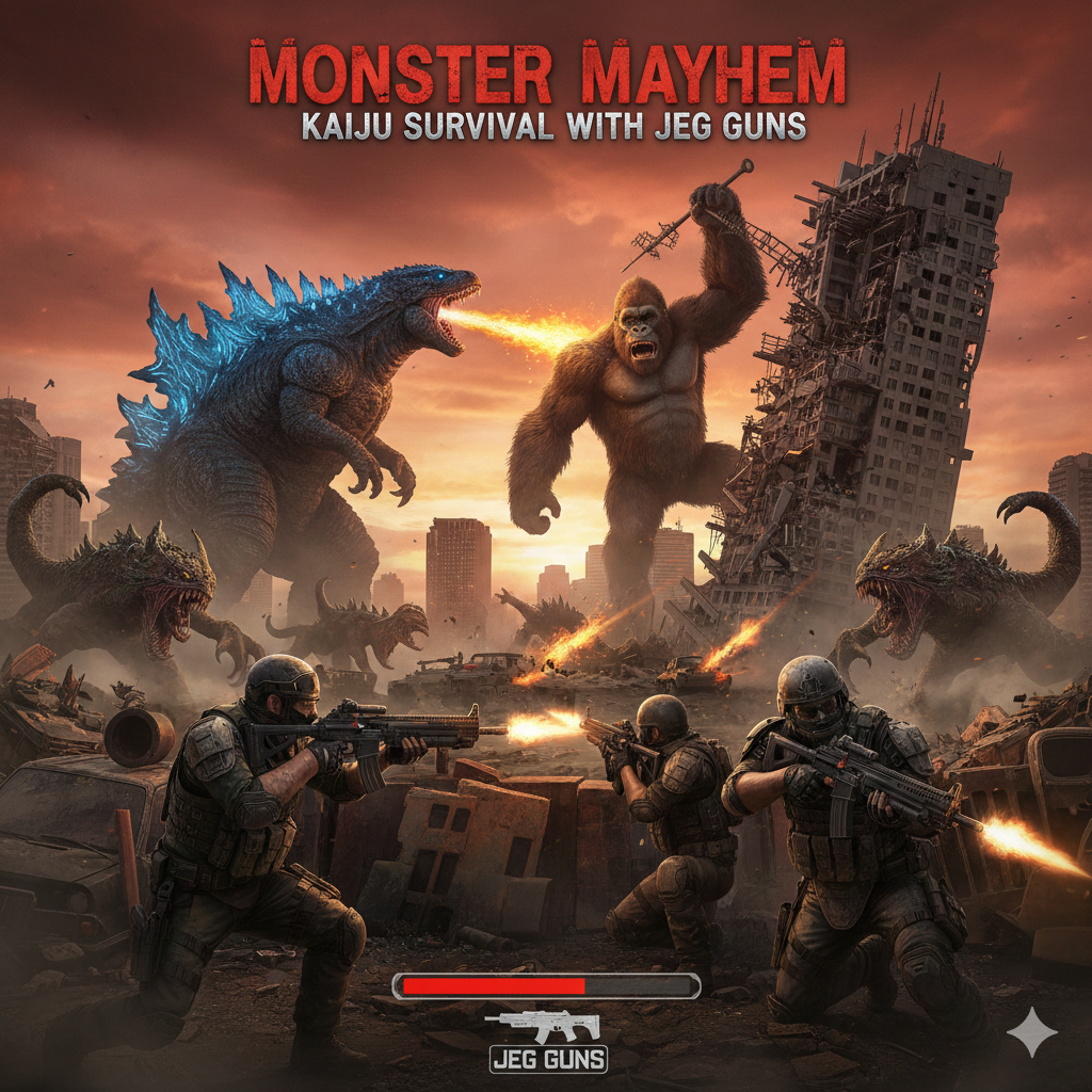 Monster Mayhem Kaiju Survival (MMKS) logo