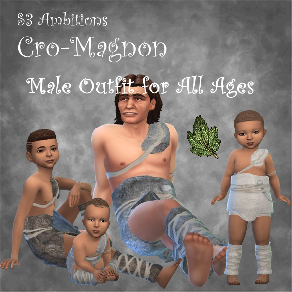 S3 Ambitions Cro-Magnon Male Outfit logo