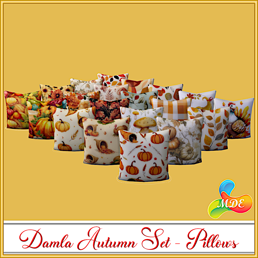 Damla Autumn Set - Pillows logo