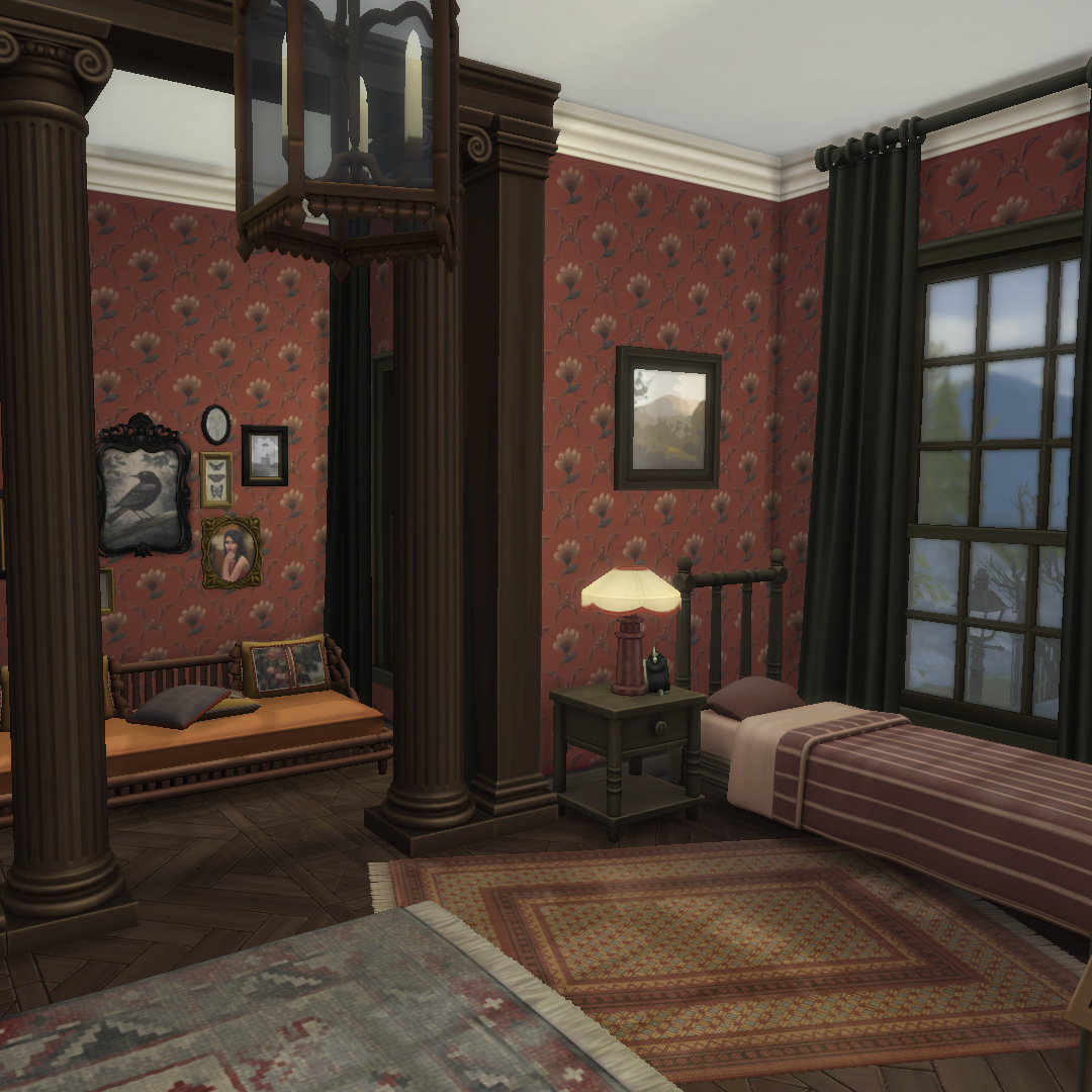 Vintage Raven Bedroom logo